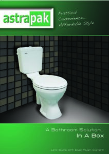 Toilet Suite Complete – P Trap Side Inlet (Astrapak) - Image 2